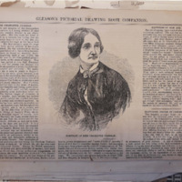 "Miss Charlotte Cushman," <em>Gleason's Pictorial Drawing Room Companion</em> [1851]